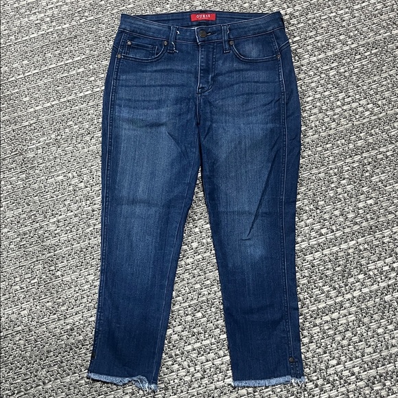 Guess | Distressed Cut Off Jeans - Picture 1 of 13